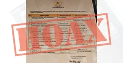 Hoax: Beredar Daftar Reshuffle, Mensos Tri Rismaharini Diganti AHY, Mahfud MD Diganti Hadi Tjahjanto