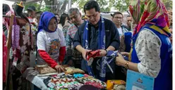 Menteri BUMN Erick Thohir Hadiri Pesta Rakyat Simpedes BRI, 20.000 Orang Semarakkan Pesta UMKM