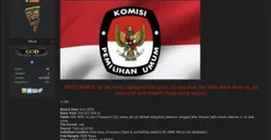 KPU Diduga Kebobolan 252 Juta Data Pemilih Tetap (DPT) Pemilu, Begini Cara Hacker Mengambilnya