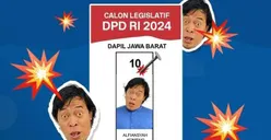 Caleg Viral Komeng Mau Usulkan Hari Komedi Nasional Setiap Tanggal 27 September