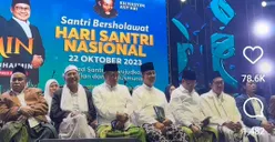 Bersholawat dengan Ribuan Santri di Hari Santri Nasional, Anies Baswedan: Saatnya Santri Lebih Berkontribusi..