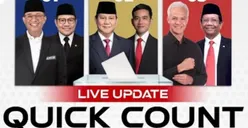 Hasil Quick Count Pilpres 2024: Kandang Banteng Jebol, Prabowo Subianto-Gibran Rakabuming Melesat Jauh di Jateng dan Bali