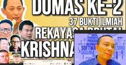 Laporan 30 Bukti Rekayasa Kasus Jessica Wongso Nihil, Rismon Sianipar Kini Laporkan Keterlibatan Krishna Murti pada Dumas ke-2