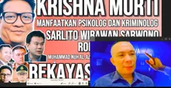 Rismon Sianipar Bongkar Adanya Peran Jahat Krishna Murti dan Komplotannya, Sengaja Manfaatkan 2 Ahli Ini?