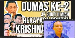 Rismon Sianipar Laporkan Keterlibatan Krishna Murti dalam Dumas Polri ke-2, Sertakan 37 Bukti Ilmiah Rekayasa Brutal CCTV Kasus Jessica Wongso