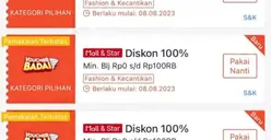 KEJAR DISKON! Kumpulan Kode Voucher Shopee 8 Agustus 2023, Pasti Untung Ratusan Ribu