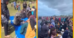 Viral Video Emak-emak di Aceh Turun Tangan Usir Pengungsi Rohingnya dari Desanya hingga Tenda Dibongkar Paksa
