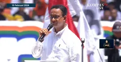Pidato Anies Baswedan di Kampanye Terakhir Pilpres 2024: Kita Lawan Angkara Murka dengan Welas Asih