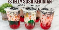 Takjil Manis dan Segar! Resep Es Jelly Kekinian dengan Beragam Toping, Mudah dan Murah