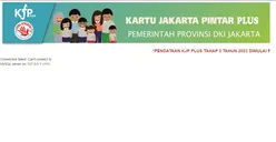 Situs KJP DKI Jakarta Error, November Sudah Cair atau Belum?