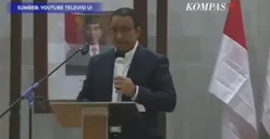 Isi Kuliah Kebangsaan di UI, Anies Beri Kritikan Pedas soal UU ITE: Itu Bermasalah!