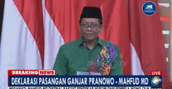 Resmi Jadi Cawapres Ganjar Pranowo, Begini Curhatan Mahfud MD Saat di PHP-in Jadi Pendamping Jokowi Dulu