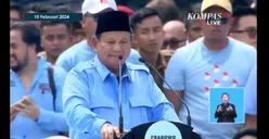 Prabowo Subianto Sebut Orang yang Tak Setuju Program Makan Siang Gratis Kebangetan dan Bukan Orang Waras!