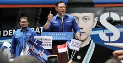 Momen Gembira Pengurus Demokrat Usai AHY Bacakan Putusan MA Tolak PK Moeldoko