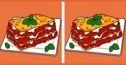 Uji Ketangkasan Mental: Temukan 3 Perbedaan pada Gambar Lasagna dalam 8 Detik!