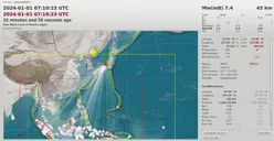 Video Detik-detik Gempa Jepang Berkekuatan 7,4 Magnitudo, Peringatan Tsunami hingga 5 meter