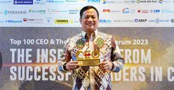 Direktur Utama PNM Arief Mulyadi Masuk Jajaran Top 100 CEO 2023