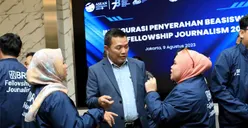 Inagurasi BRI Fellowship Journalism 2023, 45 Jurnalis Resmi Peroleh Beasiswa S2