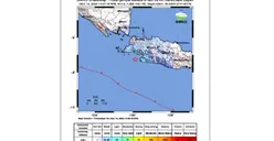 Gempa Bumi 4,9 Magnitudo Guncang Bayah-Banten Siang Ini, BMKG: Akibat Aktivitas Sesar Bawah Laut