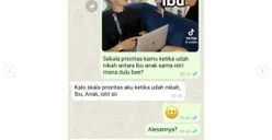 Waduh! Bermula dari Pertanyaan Lebih Prioritaskan Ibu, Istri atau Anak, Cewek Ini Blokir Pacarnya, Kenapa? 