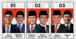 INFO Update Hasil Hitung Suara Pilpres Pemilu 2024 KPU 17 Februari: Prabowo-Gibran Kokoh 57,94 Persen, Anies-Muhaimin Tancap Gas?