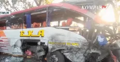 Update Kecelakaan Maut Bus di Ngawi, 14 Luka dan 3 Orang Meninggal Dunia