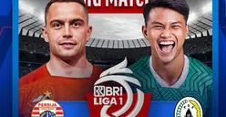 BIG MATCH! Link Nonton Live Streaming Persija Jakarta vs PSS Sleman pada Liga 1 Hari Ini di Indosiar, Kick Off 19.00 WIB