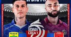 BIG Match! Link Nonton Live Streaming Persib Bandung vs PSM Makassar pada Liga 1 Hari Ini di Indosiar, Kick Off 19.00 WIB
