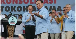 Kampanye di Tasikmalaya Jawa Barat, Prabowo Subianto Terlihat Kompak Bersama Ridwan Kamil dan AHY