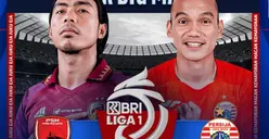 Link Live Streaming PSM Makassar vs Persija Jakarta pada Liga 1 Hari Ini di Indosiar, Kick Off 19.00 WIB!
