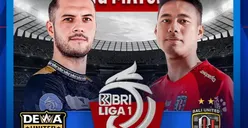 Link Nonton Live Streaming Dewa United FC vs Bali United FC Liga 1 Hari Ini di Indosiar, Kick Off 15.00 WIB