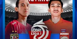 Link Nonton Live Streaming Bali United FC vs Borneo FC Samarinda pada Liga 1 Hari Ini, Kick Off 19.00 WIB