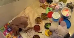 Viral Video Emak-emak Piknik di Dalam Mall, Duduk Lesehan dan Bawa Bekal Makanan