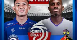 Link Nonton Live Streaming Arema FC vs Persik Kediri Liga 1 Hari Ini di Indosiar, Kick Off 15.00 WIB