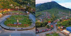 Simpang PB VI Selo, Alun-Alun Terindah Berlokasi di Boyolali dengan Pemandangan 2 Gunung yang Memukau