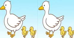 Tes Penglihatan: Temukan 3 Perbedaan di Gambar Bebek dan Anak Itik dalam 12 Detik