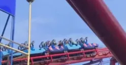 NGERI! Wahana Roller Coaster Dufan Berhenti Mendadak di Tanjakan, Pengunjung Bergidik