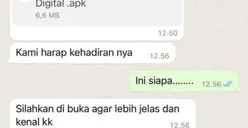 Waspada! Viral Penipuan Berkedok Sebar Undangan Lewat WA, Uang di Mbanking Langsung Ludes
