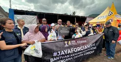HIPMI Jaya Salurkan Bantuan Sosial untuk Korban Bencana Gempa Cianjur