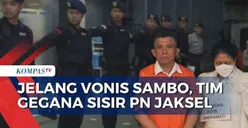 DIPERKETAT! Polri Kerahkan 200 Personel dan Tim Gegana di Sidang Ferdy Sambo, Antisipasi Bom dan Nyawa Hakim?