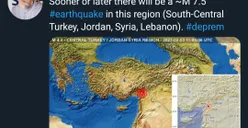 Viral! Gempa Turki M 7,8 Ternyata Telah Diprediksi Peneliti Frank Hoogerbeets 3 Hari Sebelum Terjadi
