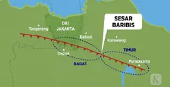 Benarkah Sesar Baribis  Aktif Akan Timbulkan Potensi Gempa Megathrust 8,9M di Wilayah Jakarta? Simak Kata Ahli