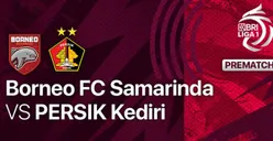 Link Live Streaming Borneo FC vs Persik Kediri Pekan 21 BRI Liga 1