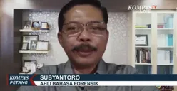 Makna Perintah Hajar dari Ferdy Sambo Diungkap Ahli Bahasa Forensik: Berkaitan dengan Senjata Bharada E