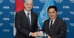 FIFA Jatuhi Sanksi Ringan Untuk Indonesia, Erick Thohir: Alhamdulillah Kartu Kuning, Warganet Girang Berharap