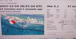 Gempa Bumi 5,1 M Guncang Kebumen, BMKG: Akibat Aktivitas Subduksi Lempeng Indo-Australia, Tak Potensi Tsunami