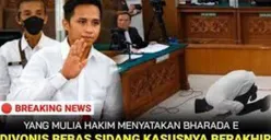 Terpopuler! Bharada E Divonis Bebas oleh Ketua Hakim, Benarkah?