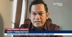 Ahli Hukum Pidana Respon Aksi Sambo dan Putri yang Tolak Untuk Saling Bersaksi : Ada Conflict of Interest