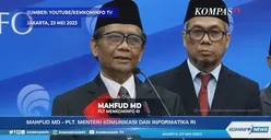 Dugaan Aliran Dana ke Tiga Parpol dari Korupsi BTS Johnny G Plate, Mahfud MD: Itu Gosip Politik