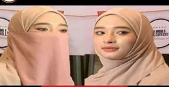 Detik-detik Inara Rusli Buka Cadar, Wartawan Auto Terpesona dan Kompak Teriak Masya Allah
